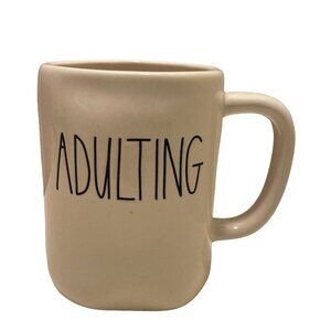 Rae Dunn "Adulting" Ceramic Coffee Mug